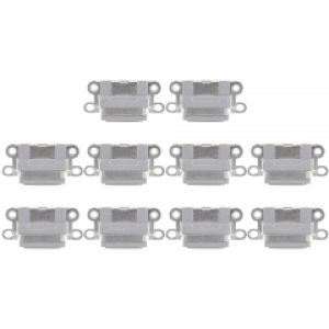 10 PCS Charging Port Connector for iPhone 6 / 6S(Grey) Same Day Shipping on orders before 6PM (GMT+8)
