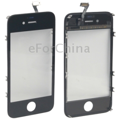 2 in 1 for iphone 4s touch panel touch frame holder digitizer black 5fbceef9ef771