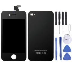 3 in 1 for iphone 4 lcd digitizer glass back cover controller button kit black 5fbcddcd4445f