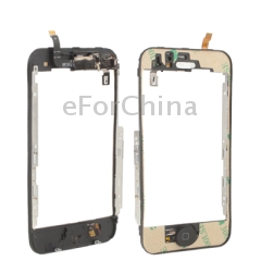 6 in 1 for iphone 3g lcd amp 038 touch panel frame home key button pcb membrane flex cable sensor flex cable home button earpiece camp metal part receiver 5fbd1b53f1716