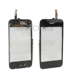 7 in 1 for iphone 3g outer screen glass lens touch panel frame home key button pcb membrane flex cable earpiece camp metal part sensor flex cable receiver home button black 5fbcee8d58c43