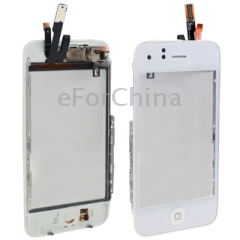 7 in 1 for iphone 3gs outer screen glass lens touch panel frame home key button pcb membrane flex cable earpiece camp metal part sensor flex cable receiver home button white 5fbcef4e0b605