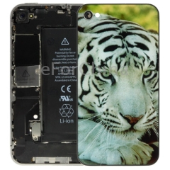 bengal tiger pattern glass back cover for iphone 4 5fc36c07f284c