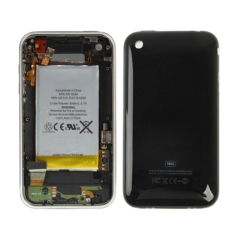 complete back cover assembly part for iphone 3g 16gb with battery black 5fbcef8879b3a