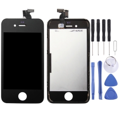digitizer assembly lcd frame touch pad for iphone 4 black 5fbd40a83caf2