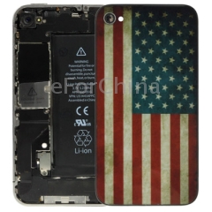 retro american flag pattern glass back cover for iphone 4s 5fbcf007d0a55