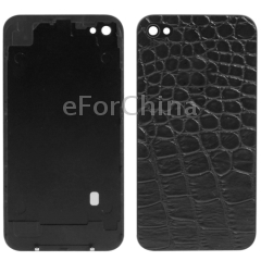 split leather back cover for iphone 4 black 5fbcf14a8ffc6