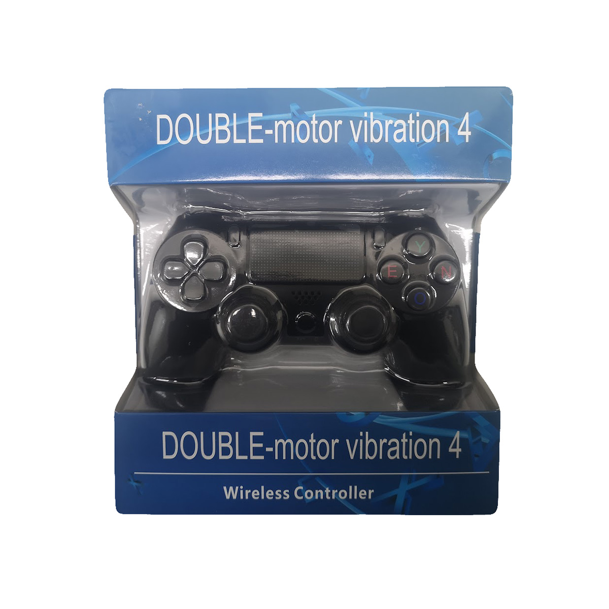 Ασύρματο επαναφορτιζόμενο Χειριστήριο Double Motor Vibration PS4 2 1