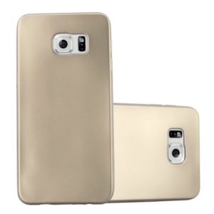 Θήκη σιλικόνης για Samsung Galaxy S6 Edge Plus χρυσή