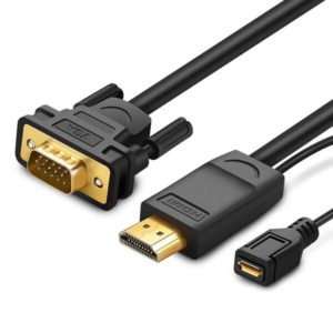 HDMI to VGA  Converter/Cable w/o Audio UGREEN MM101 1