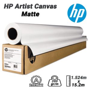HP Χαρτί καμβά  152.4cm x 15.2m 390gr/m Matte