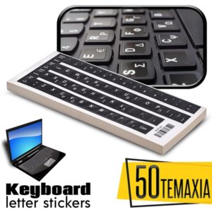 50 Τεμάχια Αυτοκόλλητα για Keyboard