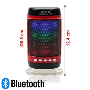 Sound Can Ηχείο Bluetooth με LED Μαύρο