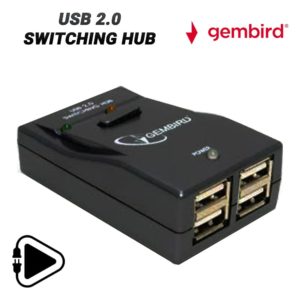 Gembird UHS242 USB 2.0 SWITCHING HUB