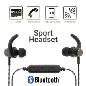 Magnetic BT Headset MS-T3 Gold