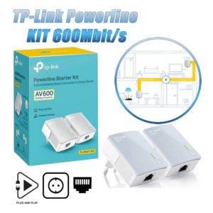 PowerLine TP-Link PA411KIT 500 Mbit/s 2 τεμάχια