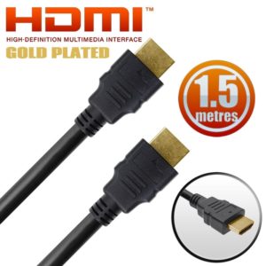 Καλώδιο HDMI to HDMI 1.5 μέτρο GOLD PLATED