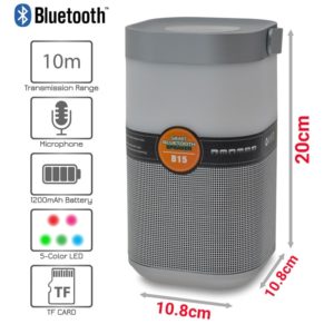 Bluetooth Ηχείο Φορητό Lanter Grey B15