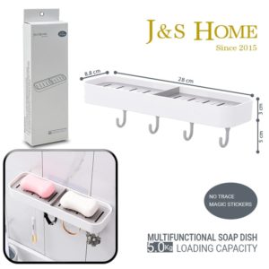 Traceless Multifanctional Soap Dish J&S HOME
