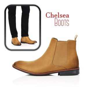 Leather Chelsea Boots No.44