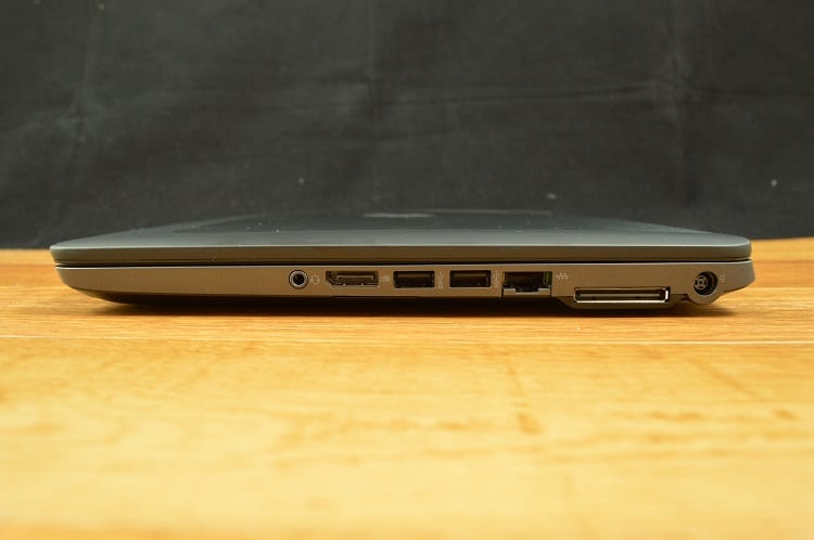 HP Zbook 14 G2 ports right