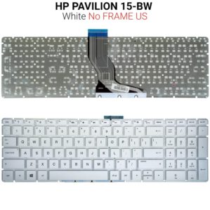 Πληκτρολόγιο HP PAVILION 15-BW WHITE NO FRAME US