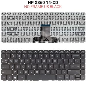 Πληκτρολόγιο HP X360 14-CD NO FRAME US