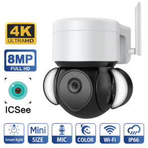 EDUP EH-3264P26 4K 8MP Smart Camera IP66 Outdoor Auto Tracking Two Way Audio Night Vision