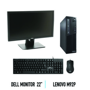 Σετ Lenovo Thinkcentre M92p + DELL monitor 22″