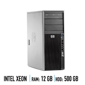 HP Z400 Workstation - Μεταχειρισμένο pc - Core xeon W3520 - 12gb ram - 500gb hdd