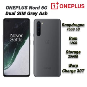 ONEPLUS Nord 5G / 256GB / 12GB Dual SIM Grey Ash
