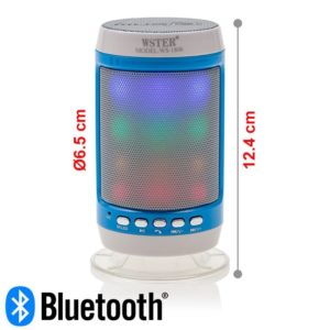 Sound Can Ηχείο Bluetooth με LED Λευκό