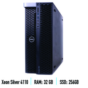 Dell Precision 7820  - Μεταχειρισμένο pc - 8-Core xeon Silver 4110 - 32gb ram - 256gb ssd