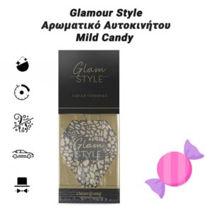 Glamour Style Αρωματικό Αυτοκινήτου Mild Candy