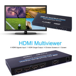 HDMI 4x1 Quad Multi-viewer