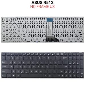 Πληκτρολόγιο ASUS R512 NO FRAME US