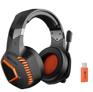 Meetion BTH014 Ενσύρματα 2.4G Bluetooth Gaming Ακουστικά Μαύρα