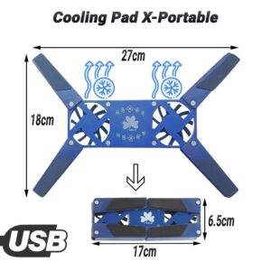 Cooling Pad X-Portable Blue