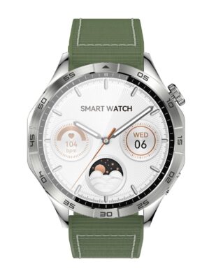 XO Watch4 AMOLED Smart Αθλητικό Ρολόι Κλήσεων Πράσινο