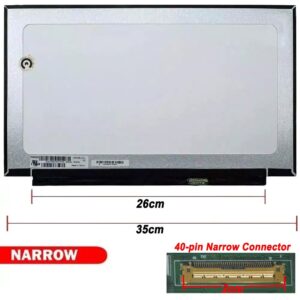 6'' slim 40pin TOUCH (1920x1080) no brackets narrow