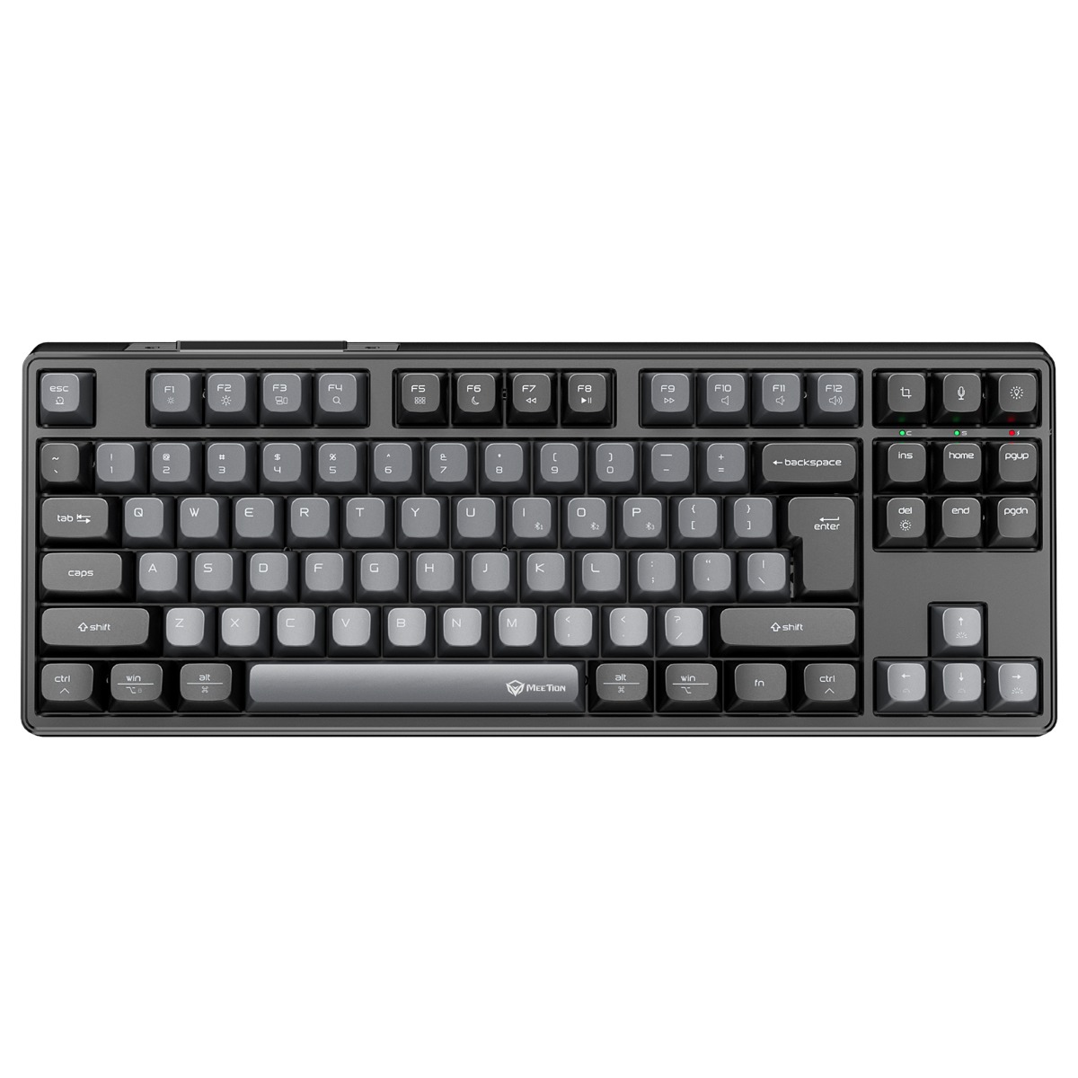 Meetion MT-MK14 Μηχανικό Πληκτρολόγιο Gaming Ενσύρματο & Ασύρματο με Bluetooth και 2.4G RGB Μαύρο US 3 Meetion MT-MK14 Μηχανικό Πληκτρολόγιο Gaming Ενσύρματο & Ασύρματο με Bluetooth και 2.4G RGB Μαύρο US - Image 3