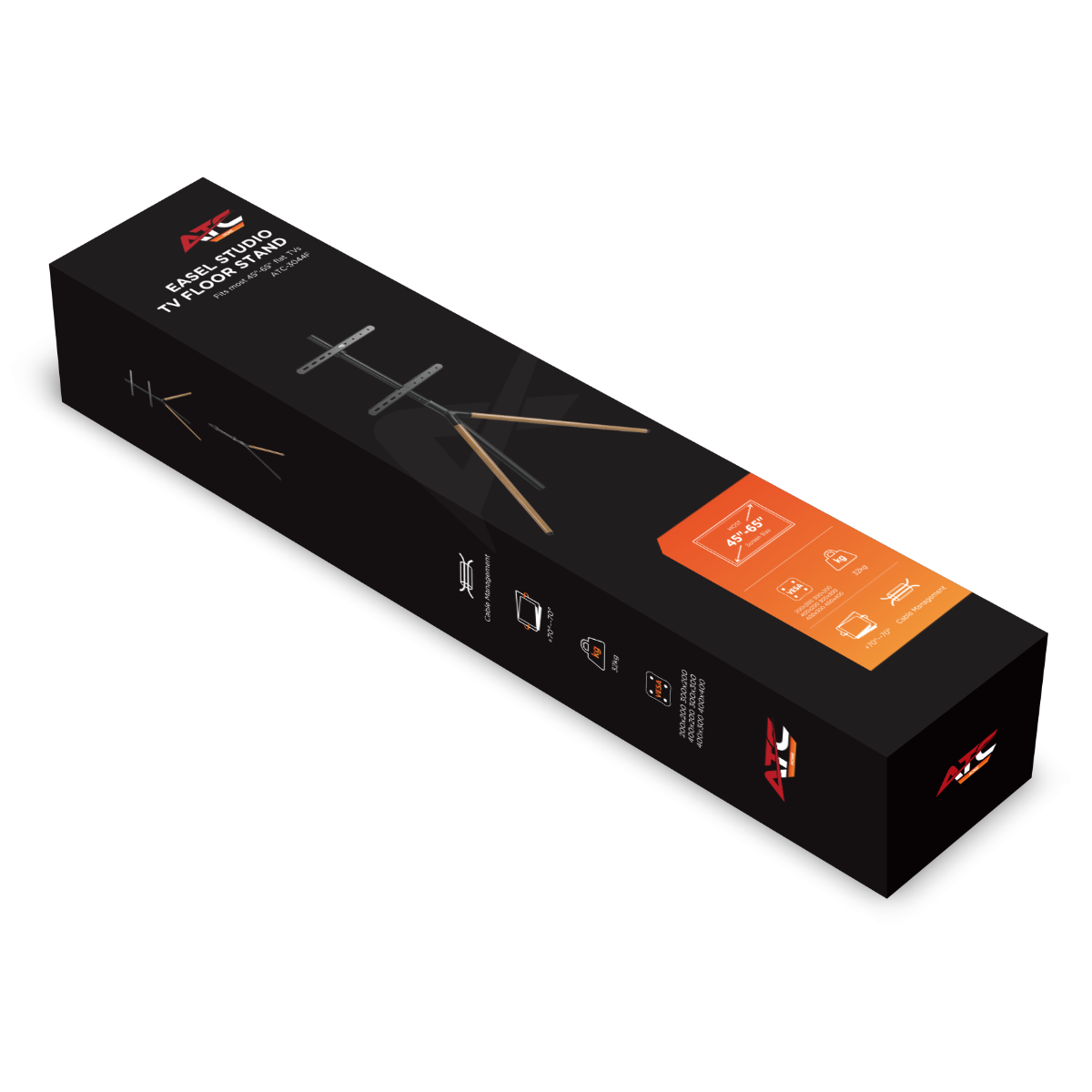 ATC-3044F Βάση Τηλεόρασης Τρίποδο Δαπέδου τύπου Easel Ξύλινο 45" - 65" 13 ATC-3044F Βάση Τηλεόρασης Τρίποδο Δαπέδου τύπου Easel Ξύλινο 45" - 65" - Image 13