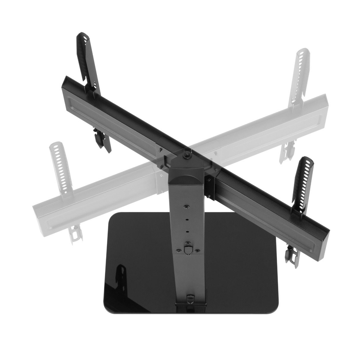 ATC-0323L Βάση Τηλεόρασης Επιτραπέζια Universal Περιστρεφόμενη με Γυάλινη Βάση 37" - 70" 6 ATC-0323L Βάση Τηλεόρασης Επιτραπέζια Universal Περιστρεφόμενη με Γυάλινη Βάση 37" - 70" - Image 6