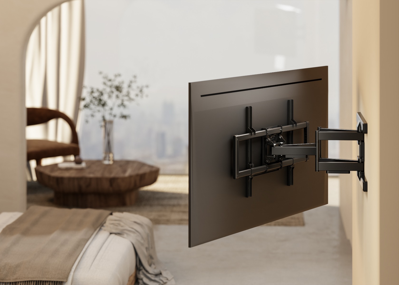 ATC-8146 Βάση Τηλεόρασης Επιτοίχια Full-Motion με Βραχίονα 7 ATC-8146 Βάση Τηλεόρασης Επιτοίχια Full-Motion με Βραχίονα - Image 7