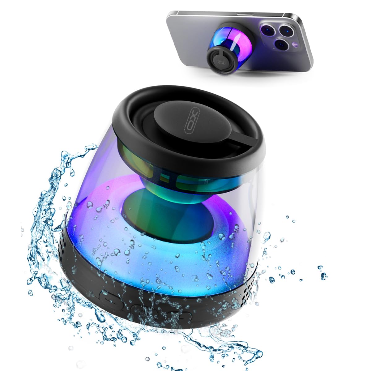 XO F62 mini Magnetic Portable Bluetooth Audio 5W 3 XO F62 mini Magnetic Portable Bluetooth Audio 5W - Image 3