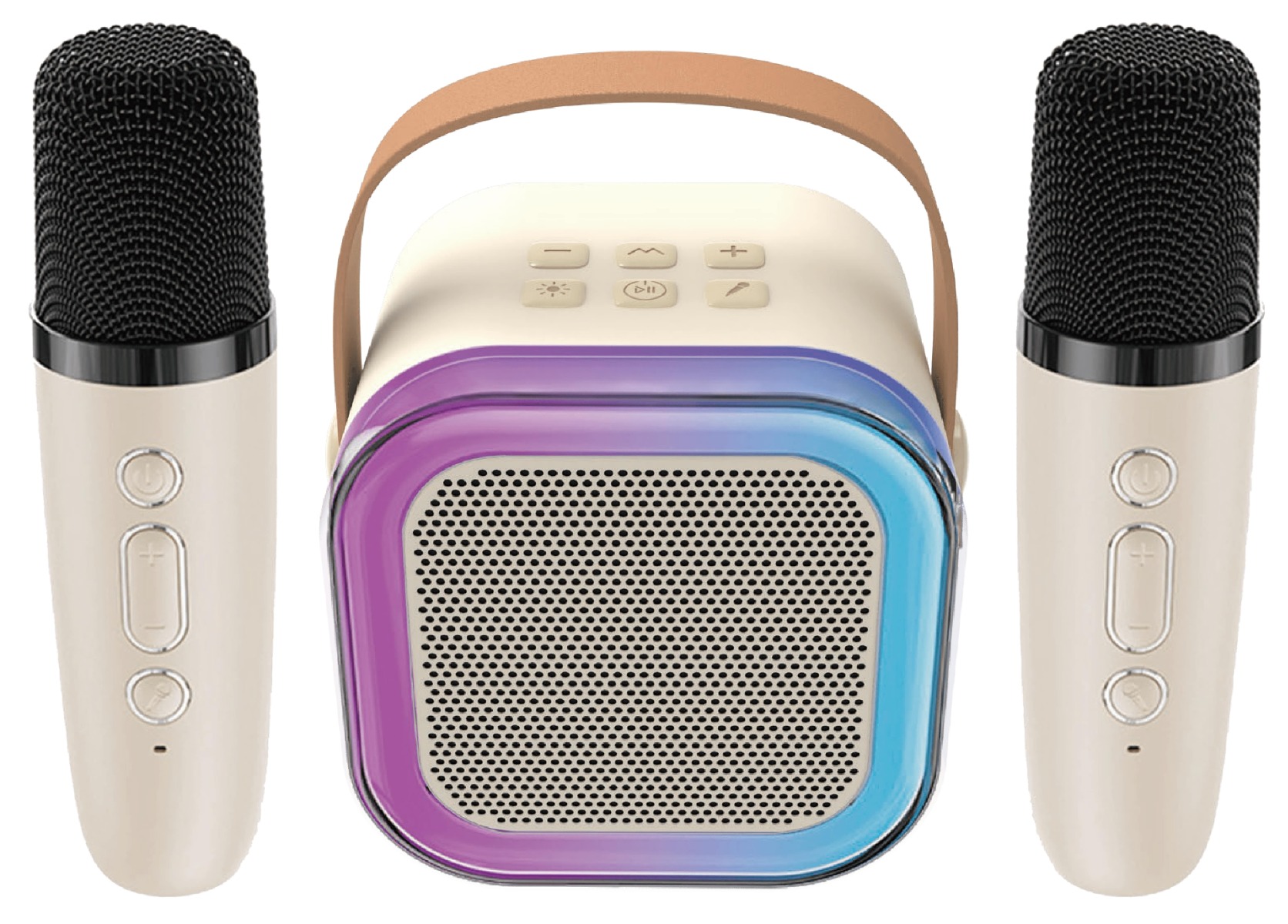 ATC-13 Ασύρματο Ηχείο Καραόκε με 2 Μικρόφωνα 5W RGB 1 ATC-13 Ασύρματο Ηχείο Καραόκε με 2 Μικρόφωνα 5W RGB