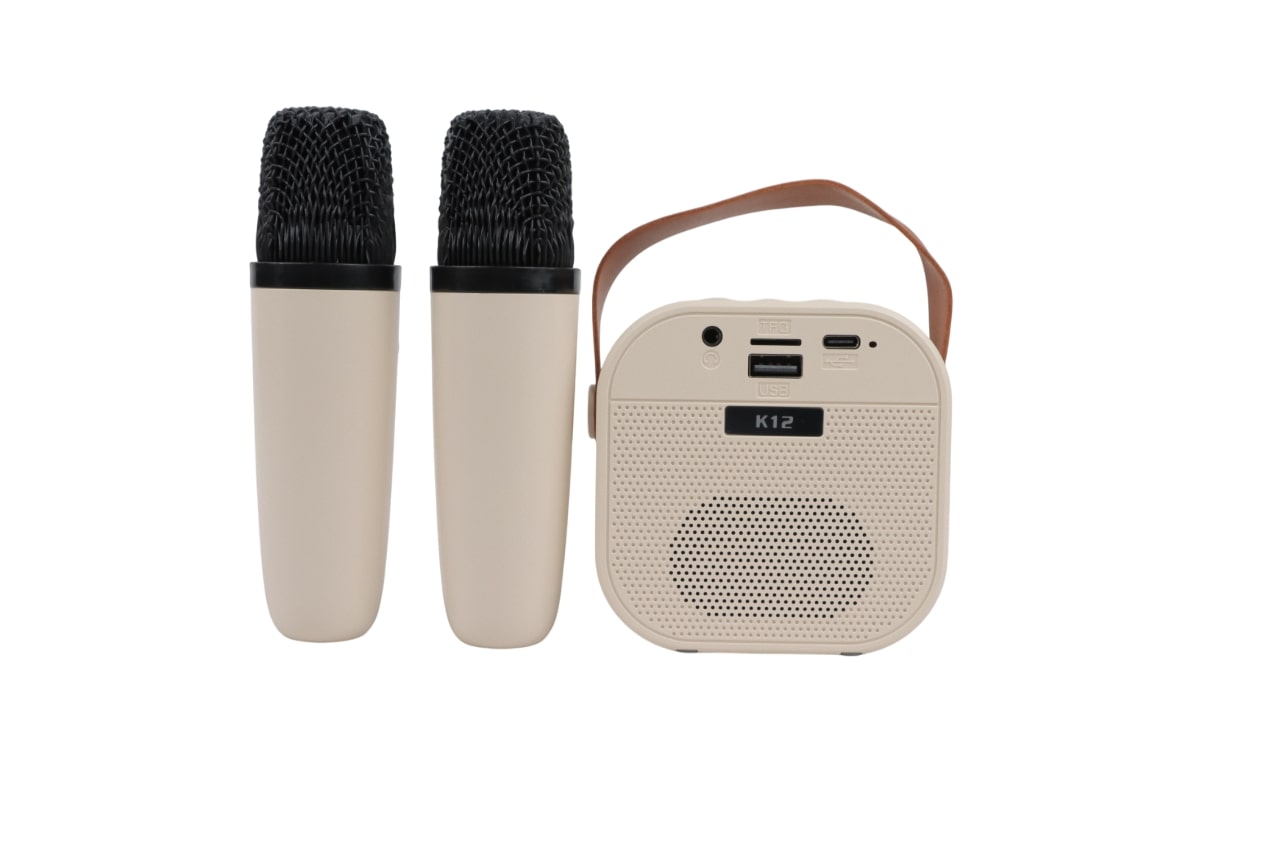 ATC-13 Ασύρματο Ηχείο Καραόκε με 2 Μικρόφωνα 5W RGB 5 ATC-13 Ασύρματο Ηχείο Καραόκε με 2 Μικρόφωνα 5W RGB - Image 5