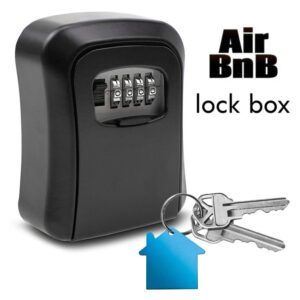 Κουτί Ασφαλείας για Κλειδιά AIRBNB Μαύρο