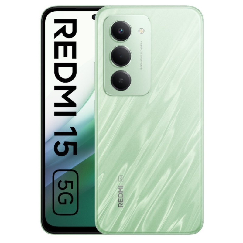 Xiaomi Redmi 15 NFC 5G 8GB/256GB - Ripple Green 1 Xiaomi Redmi 15 NFC 5G 8GB/256GB - Ripple Green