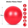 Μπάλα Pilates Fitball 75cm Red